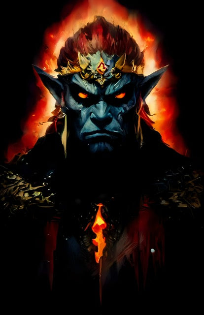 Legends of Zelda "Ganon" Poster