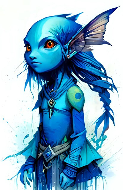 Legends of Zelda "Zora" Poster