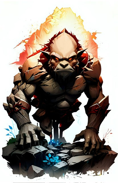 Legends of Zelda "Goron" Poster