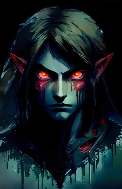 Legends of Zelda "Dark Link" Poster