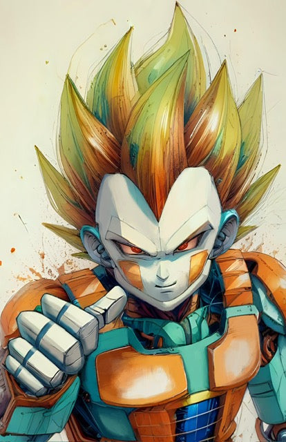 Robo Vegita Poster