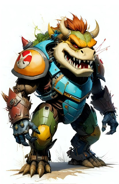 Full Grown Bowser Poster