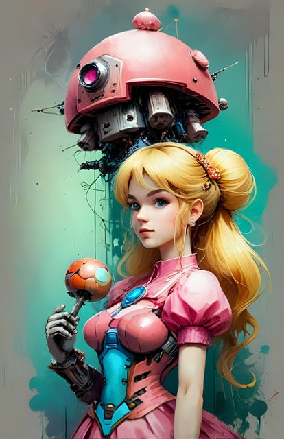 Princess Peach Poster